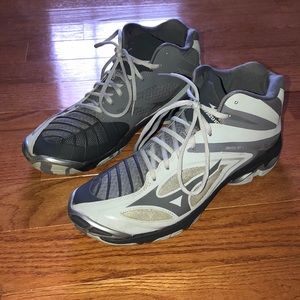Wave Lightning Z3 Grey Volleyball Shoes